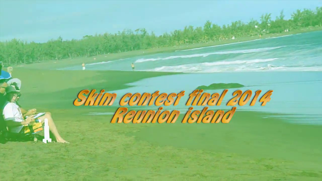 Skimboard Réunion : finale contest skimboard 2014