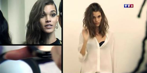 Pauline Hoarau à la Fashion Week (Photos & vidéo du JT de TF1)