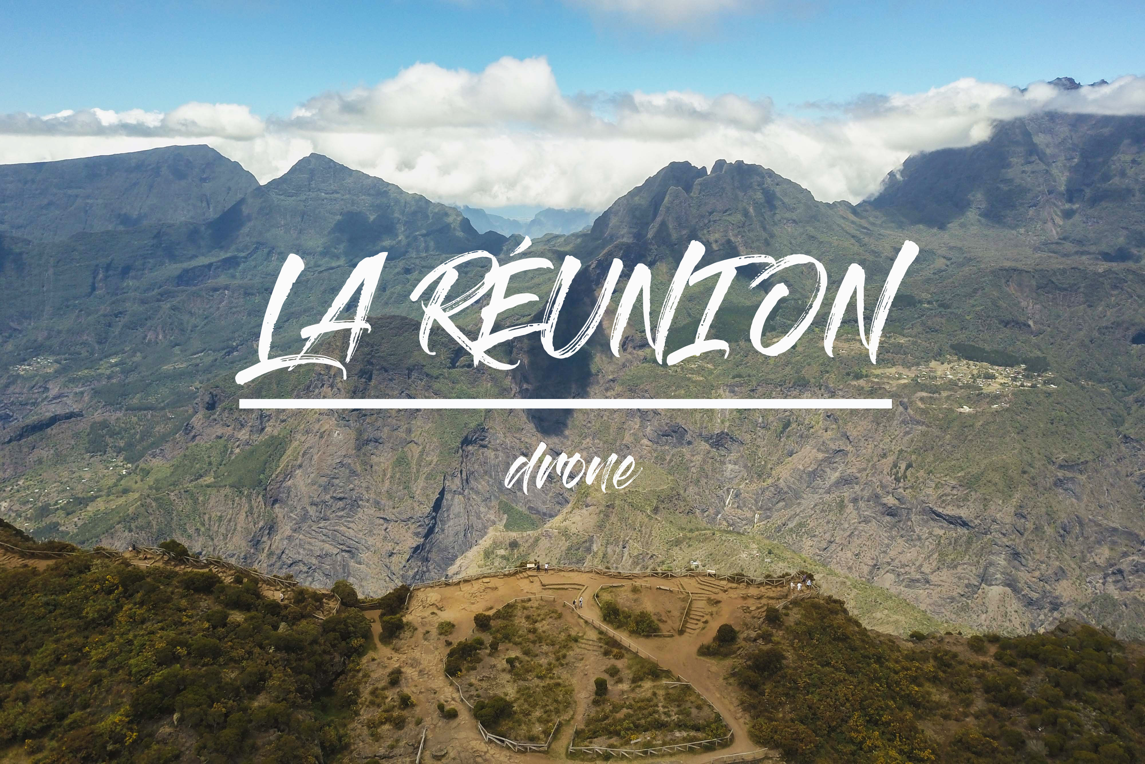 Vidéo : La Réunion en drone