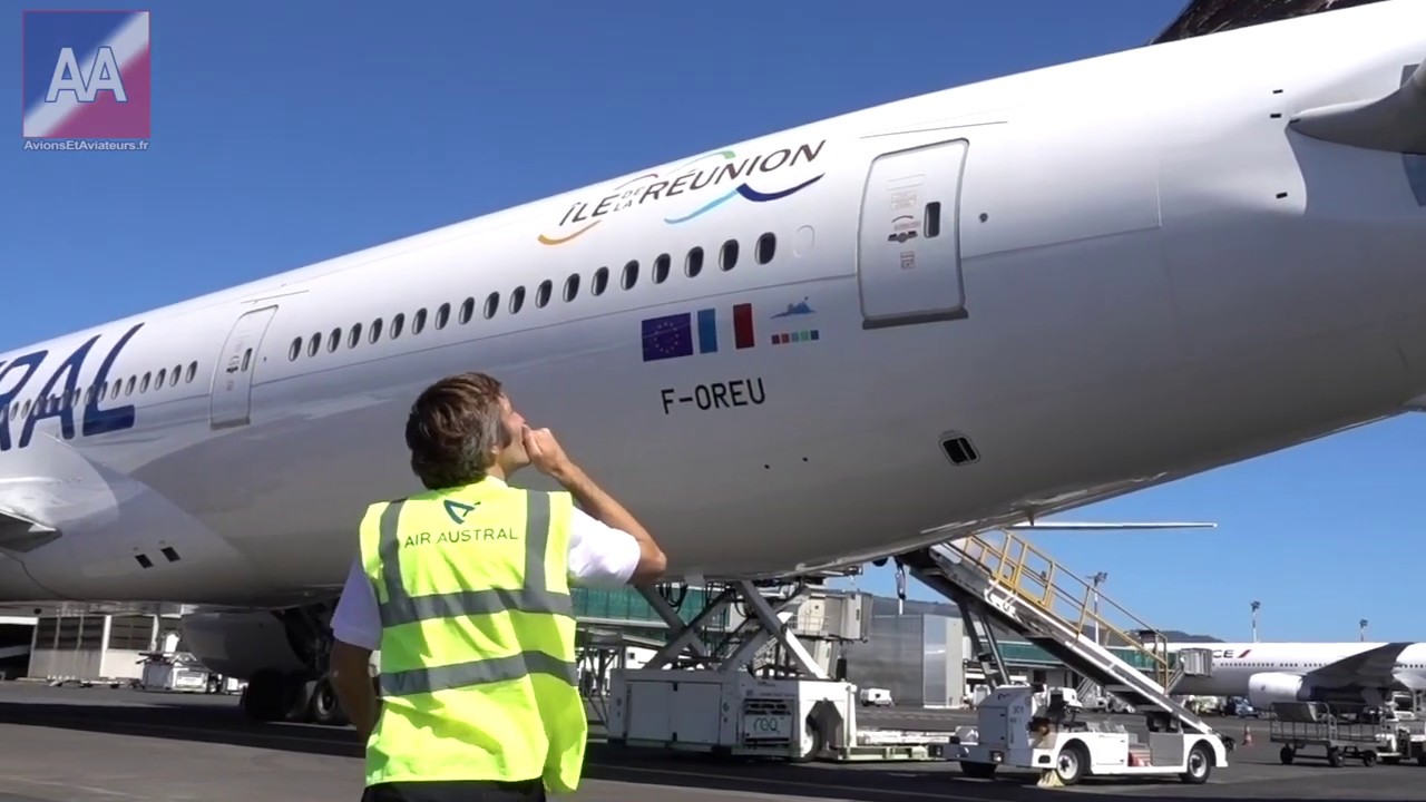 Vidéo du cockpit d’Air Austral B 777
